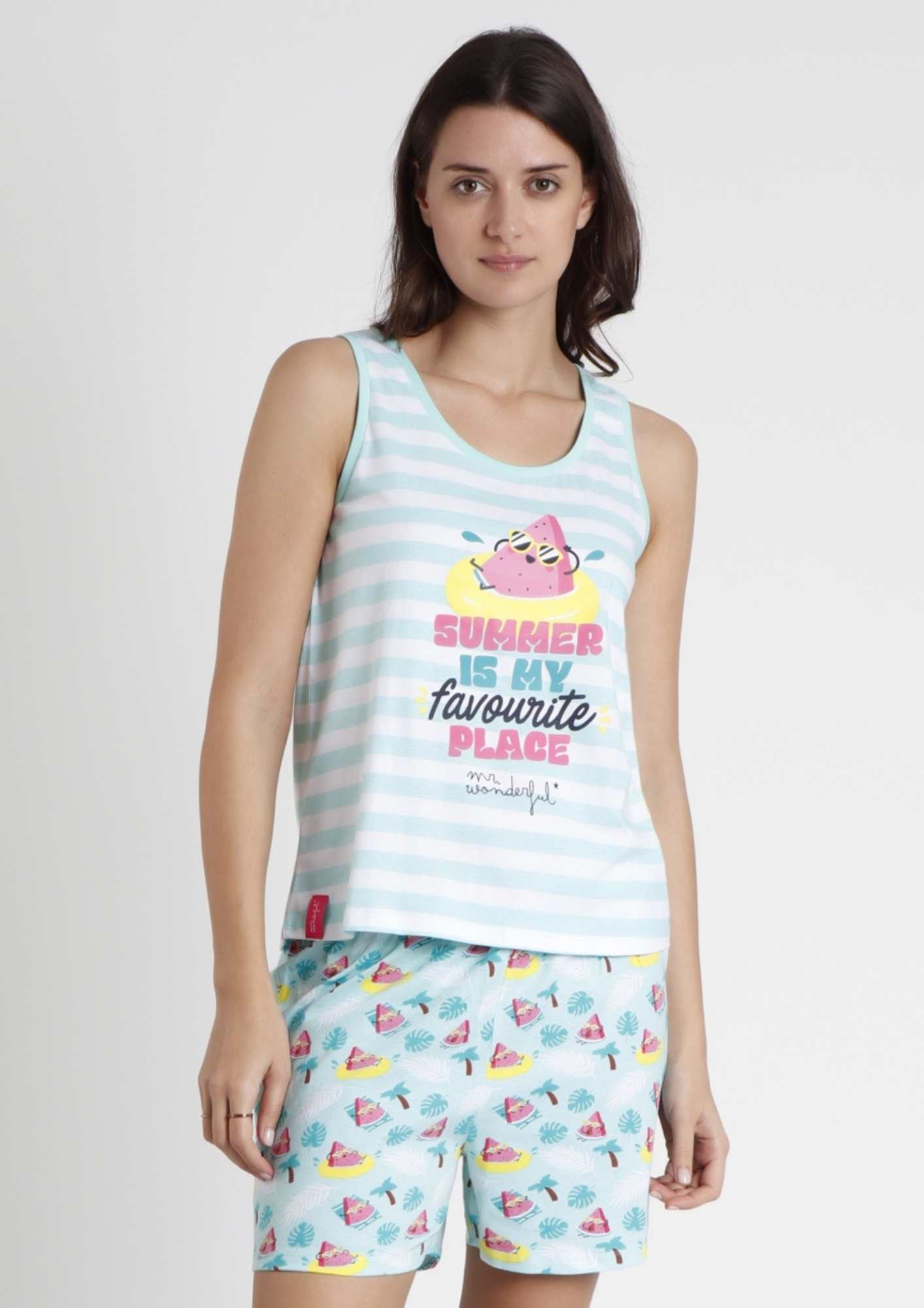 PIJAMA MANGA CORTA SUMMER IS MY FAVOURITE PLACE