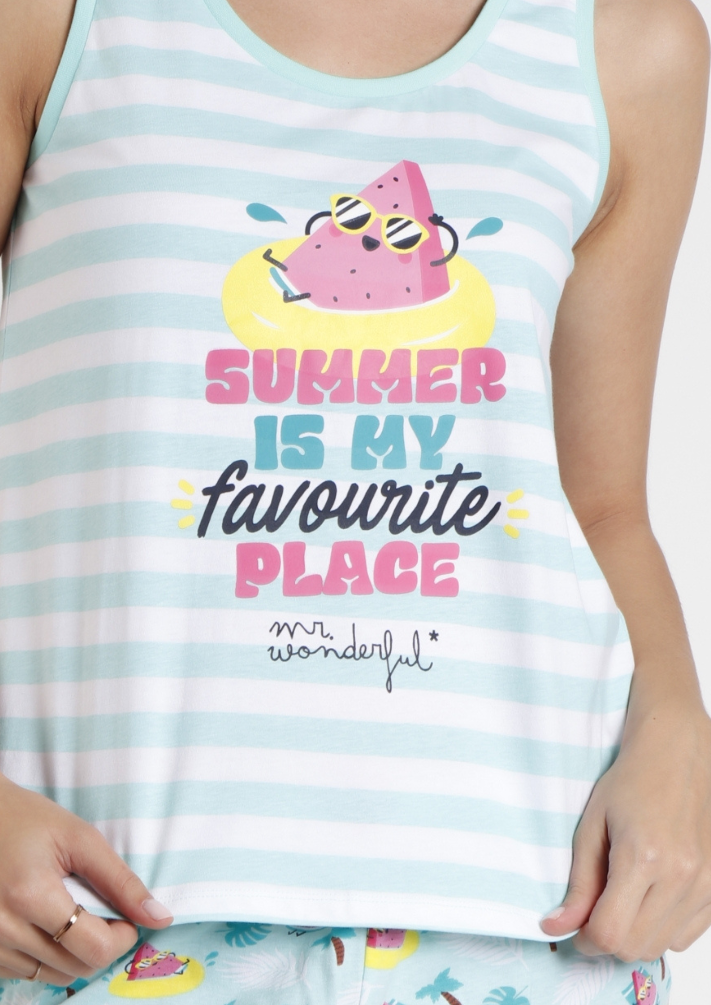 PIJAMA MANGA CORTA SUMMER IS MY FAVOURITE PLACE