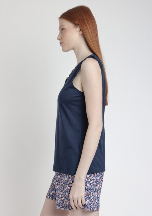 PIJAMA TIRANTES BLUE LIBERTY