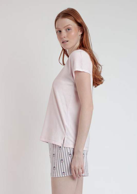 PIJAMA MANGA CORTA THE BEACH LIFE