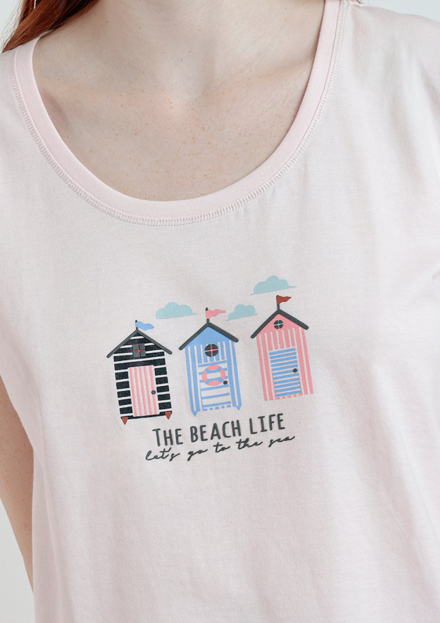 PIJAMA MANGA CORTA THE BEACH LIFE