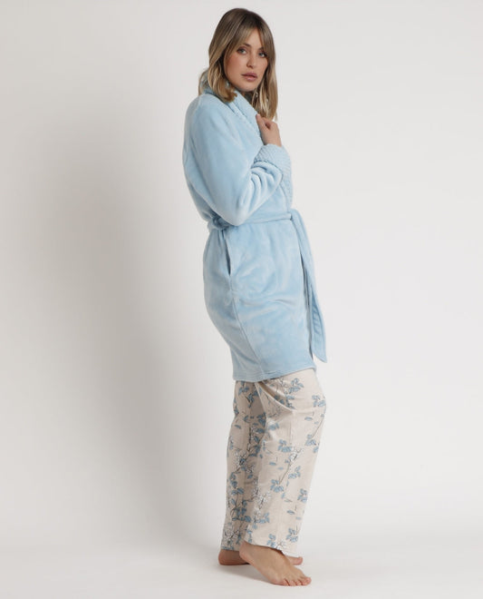 BATA MANGA LARGA DREAMS CLIMBING FLOWERS