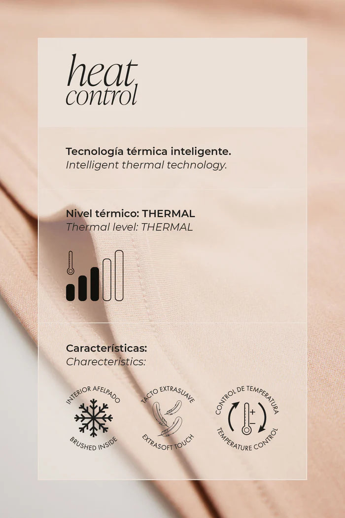 CAMISETA INTERIOR HOMBRE CONTROL TEMPERATURA ALGODON