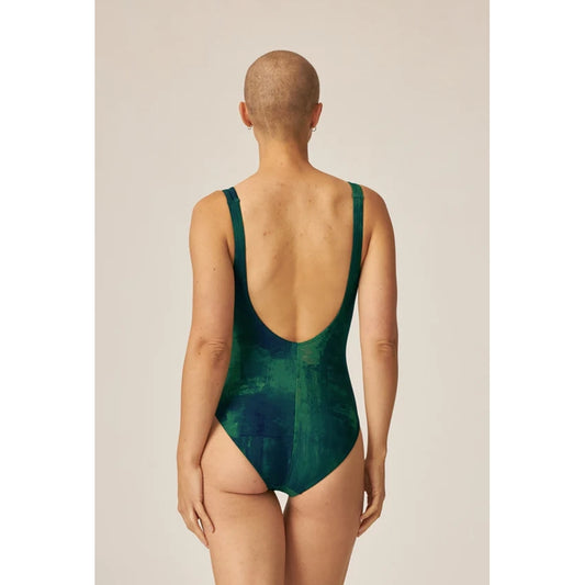 BAÑADOR DEGRADADO DE VERDE