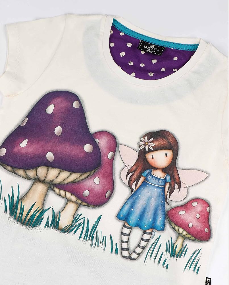 PIJAMA INFANTIL NIÑA MANGA CORTA FAERIE FOLK