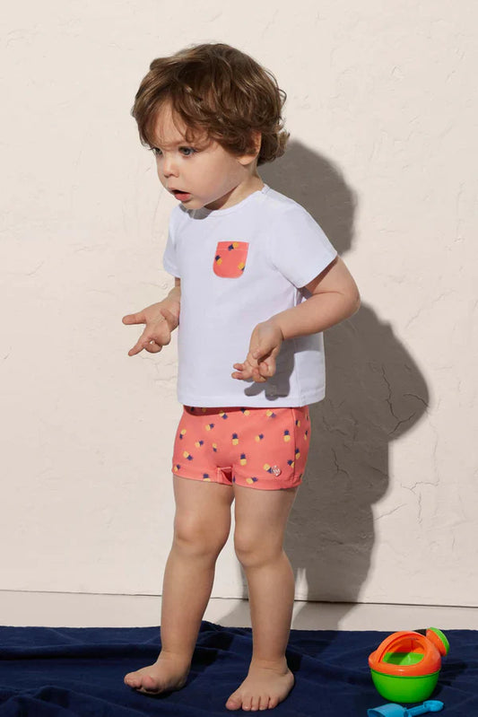 BOXER DE BAÑO PINEAPPLES VIBES