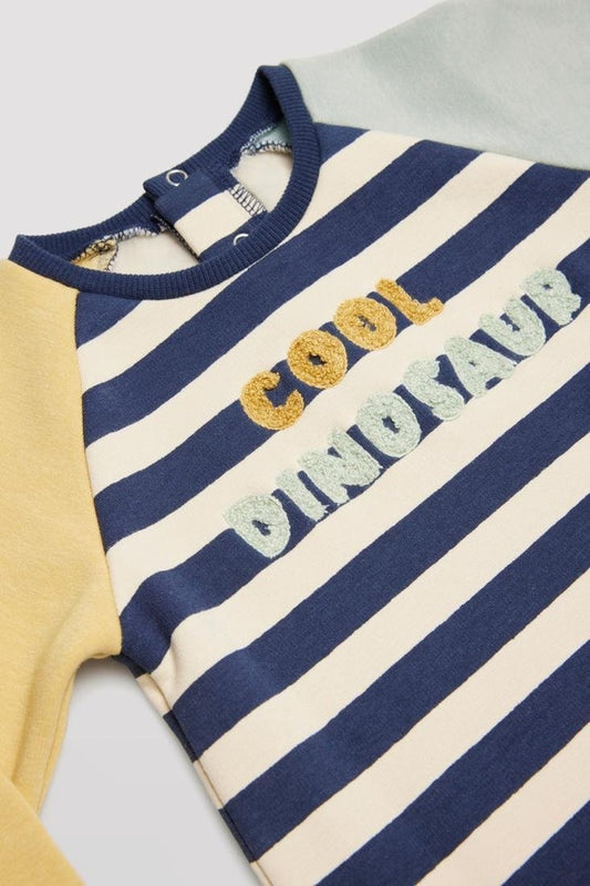 CONJUNTO BEBÉ MANGA LARGA DINOSAURIOS