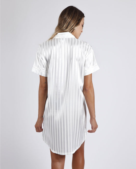 CAMISON DE RASO SATIN STRIPES