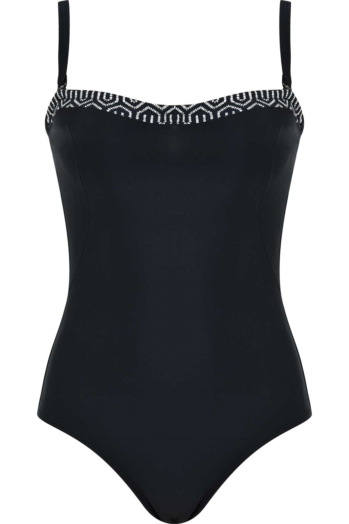 BAÑADOR ZIG-ZAG BLACK
