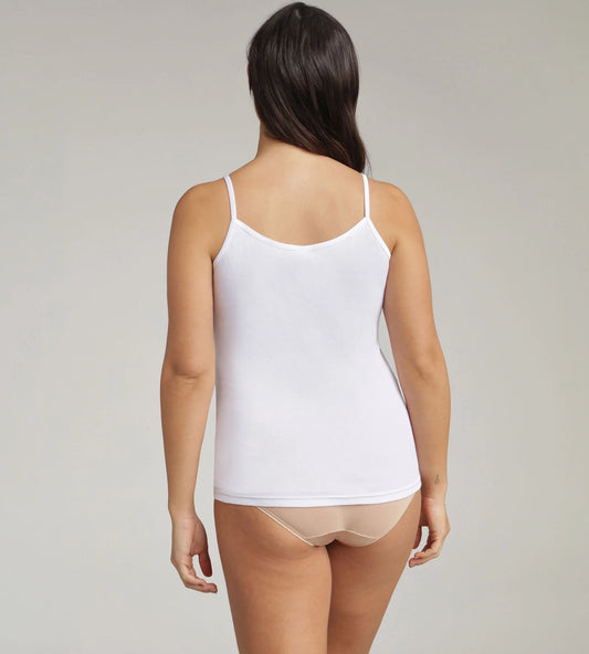 CAMISETA INTERIOR TIRANTE FINO PRÏNCESA 100% ALGODÓN