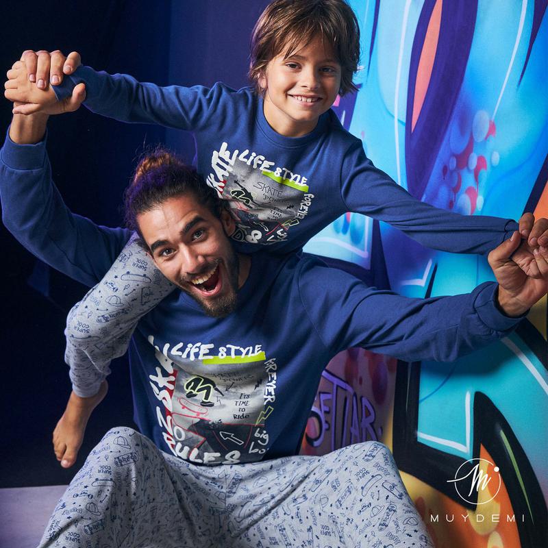 PIJAMA INFANTIL NIÑO SKATE STYLE