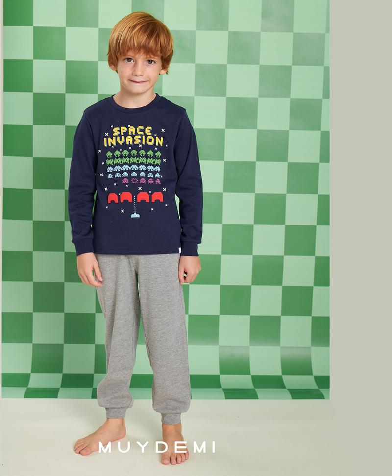 PIJAMA INFANTIL SPACE INVASION NIÑO