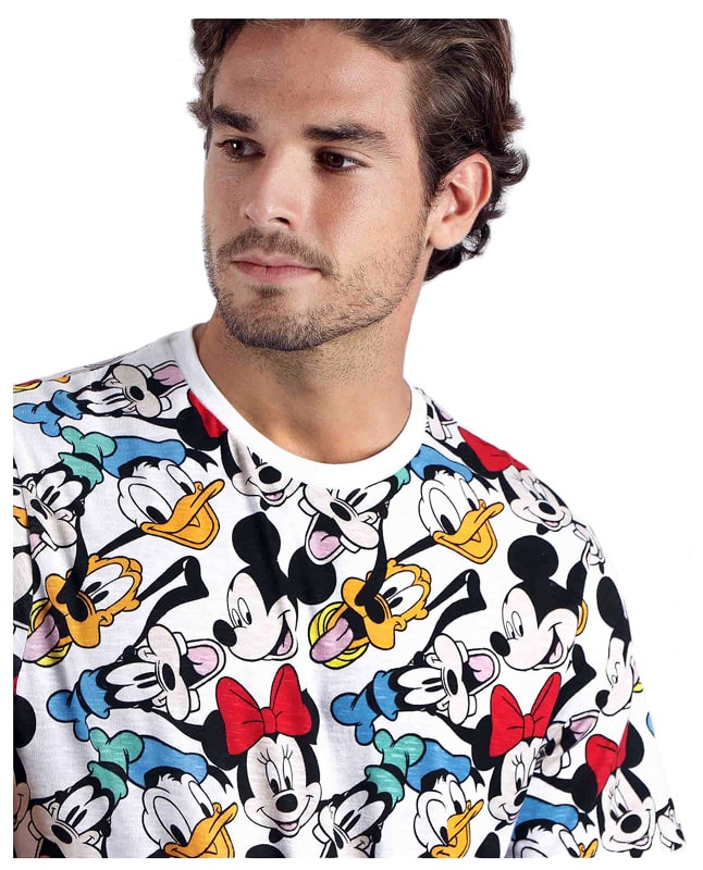 PIJAMA MANGA CORTA DISNEY FAMILY FACES