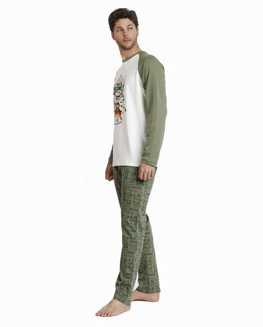 PIJAMA MANGA LARGA HOMBRE CHEF MICKEY