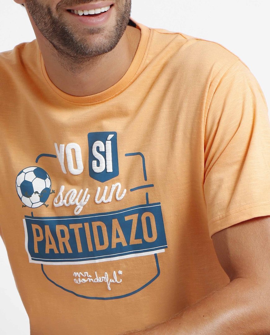 PIJAMA MANGA CORTA YO SI SOY UN PARTIDAZO