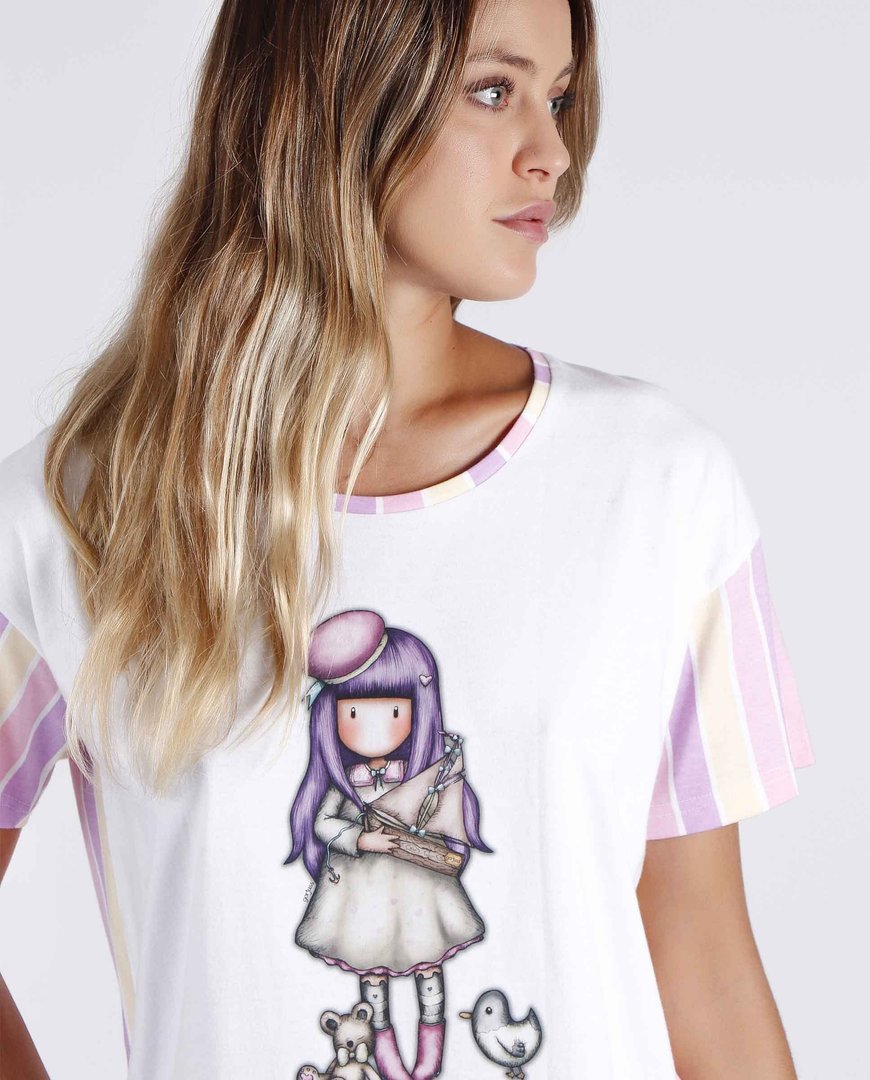 PIJAMA MANGA CORTA GORJUSS LITTLE BOAT