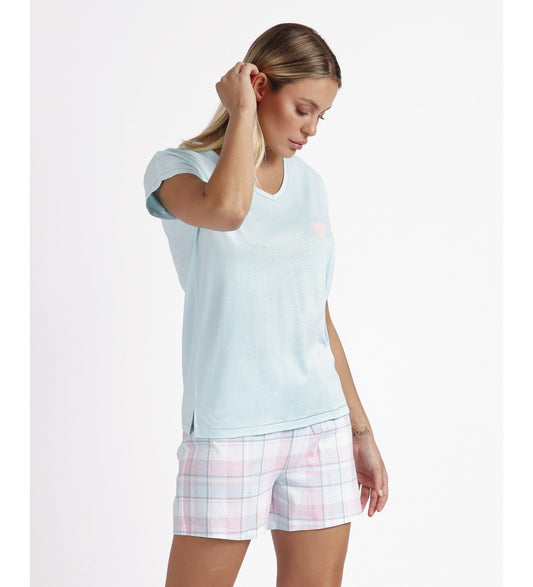 PIJAMA MANGA CORTA HEARTH IN LOVE