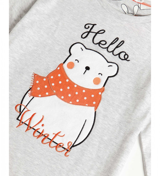 PIJAMA INFANTIL NIÑA HELLOW WINTER