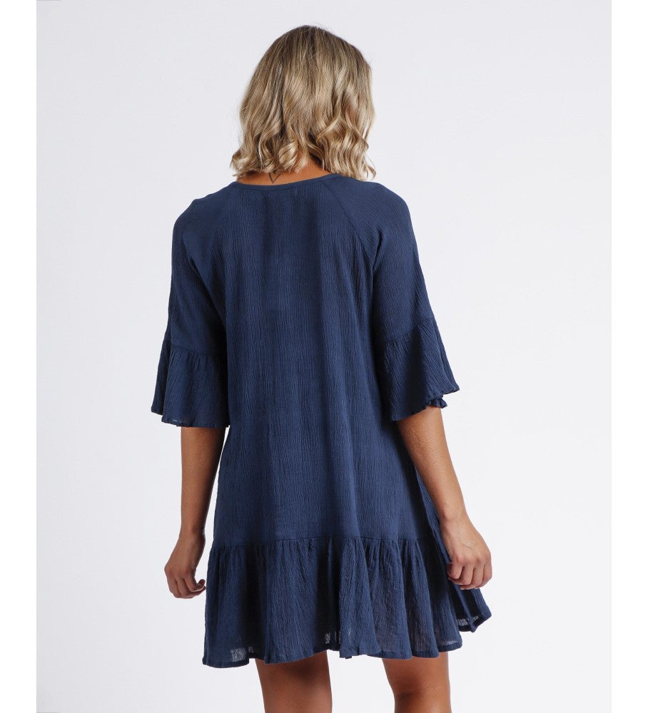 VESTIDO PARADISE NAVY WORLD