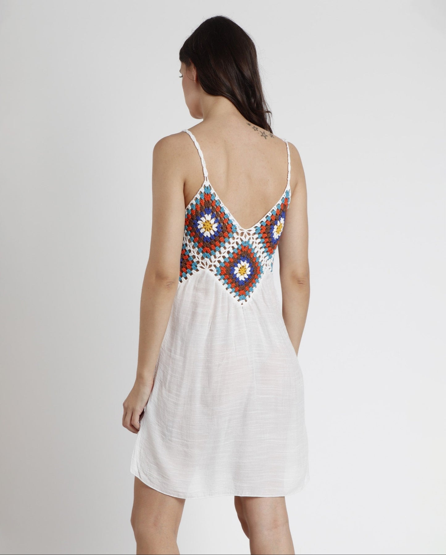 ESTIDO TIRANTES HIPPY CROCHET