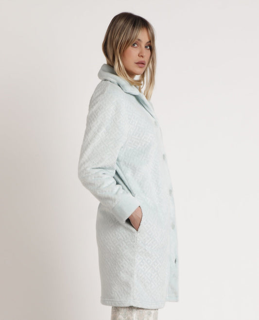 BATA MANGA LARGA CALENTITA PARA MUJER