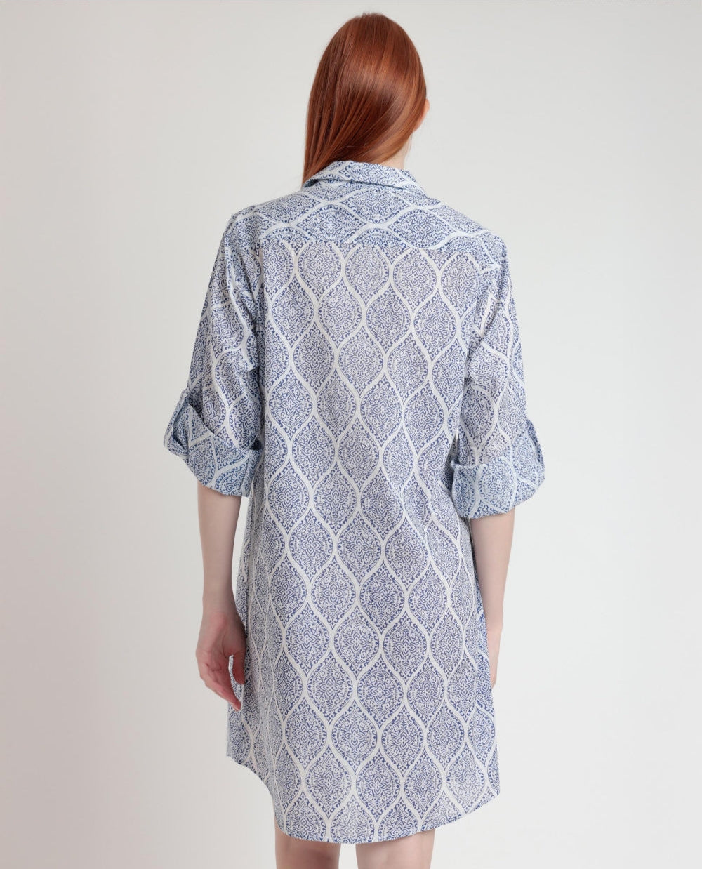 VESTIDO MANGA LARGA GREEK PLAYERO