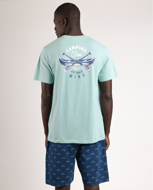 PIJAMA MANGA CORTA CAMPING