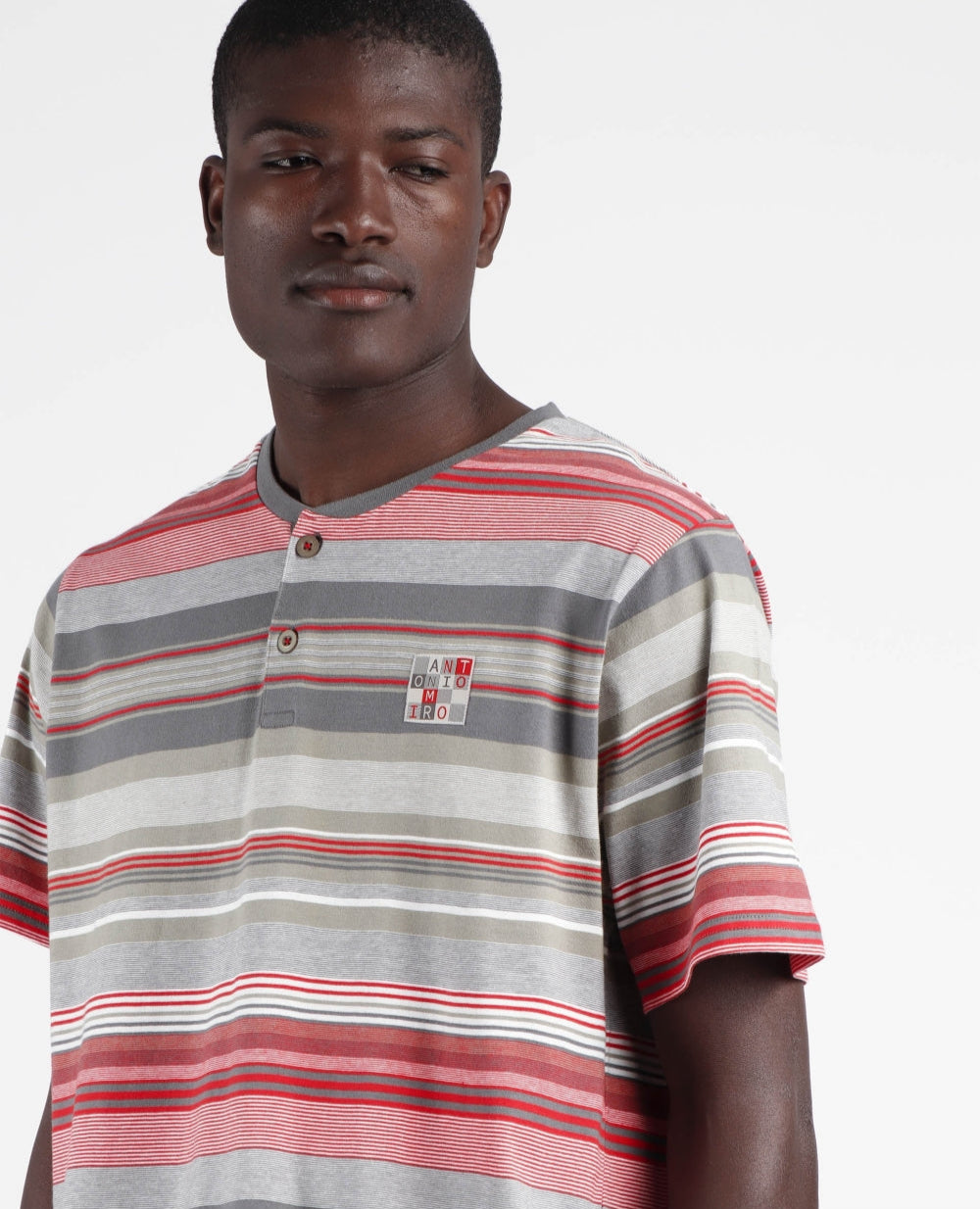 PIJAMA MANGA CORTA ANTONIO STRIPES