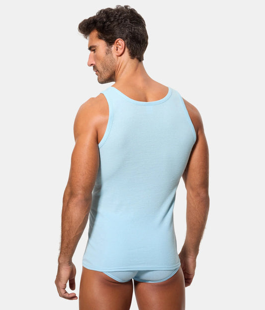 CAMISETA INTERIOR DE TIRANTES 100% ALGODÓN