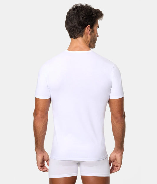 CAMISETA DE MANGA CORTA CUELLO REDONDO CON TECNOLOGÍA TERMORREGULADORA REGUL'ACTIV