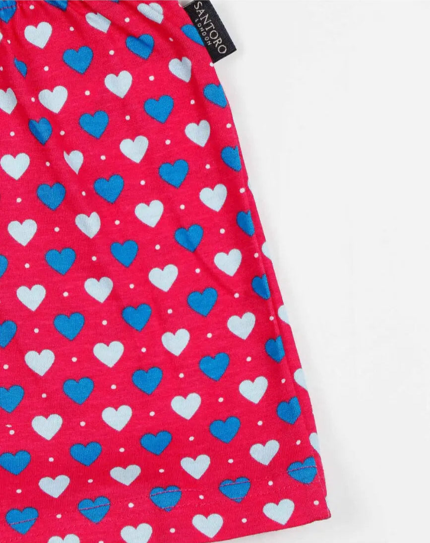 PIJAMA MANGA CORTA NIÑA LOVE GROWS