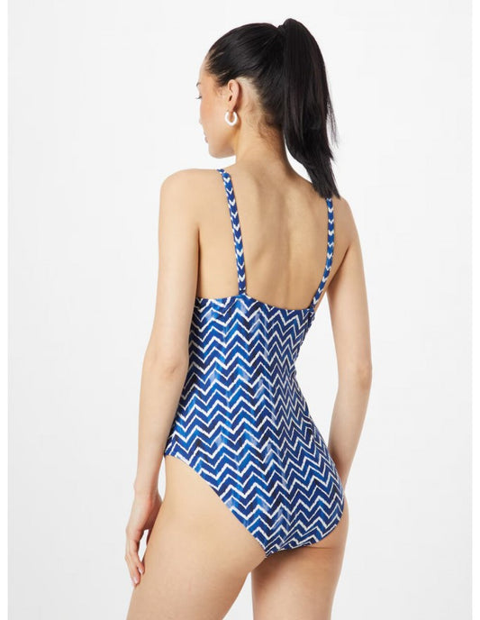 BAÑADOR CONTROL DE TRIÁNGULO EN ZIG ZAG