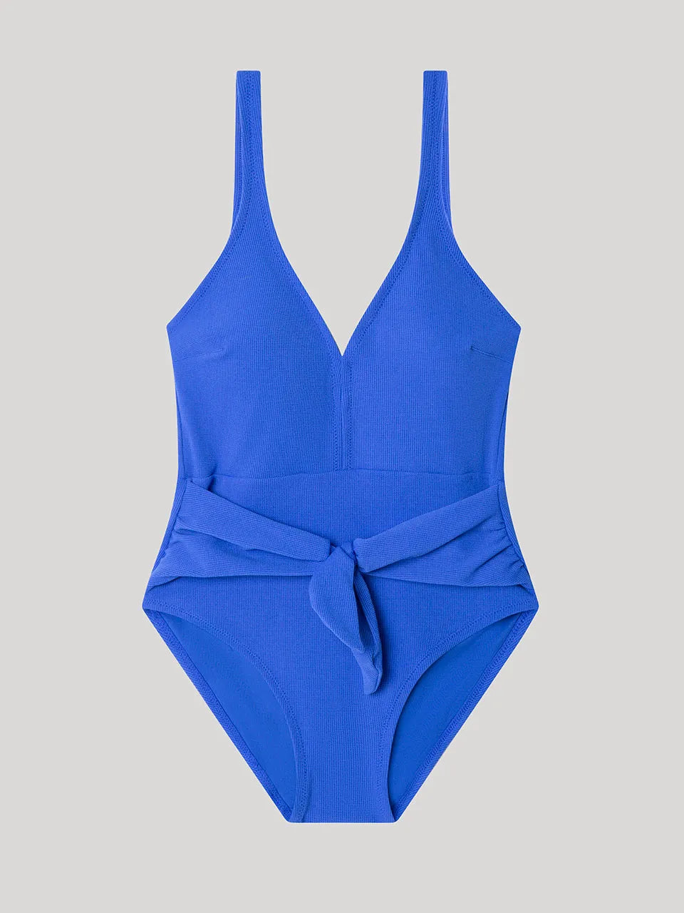 BAÑADOR CON LAZADA BASIC BLUE