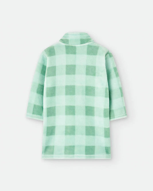 BATA NIÑO A CUADROS SUPERHERO