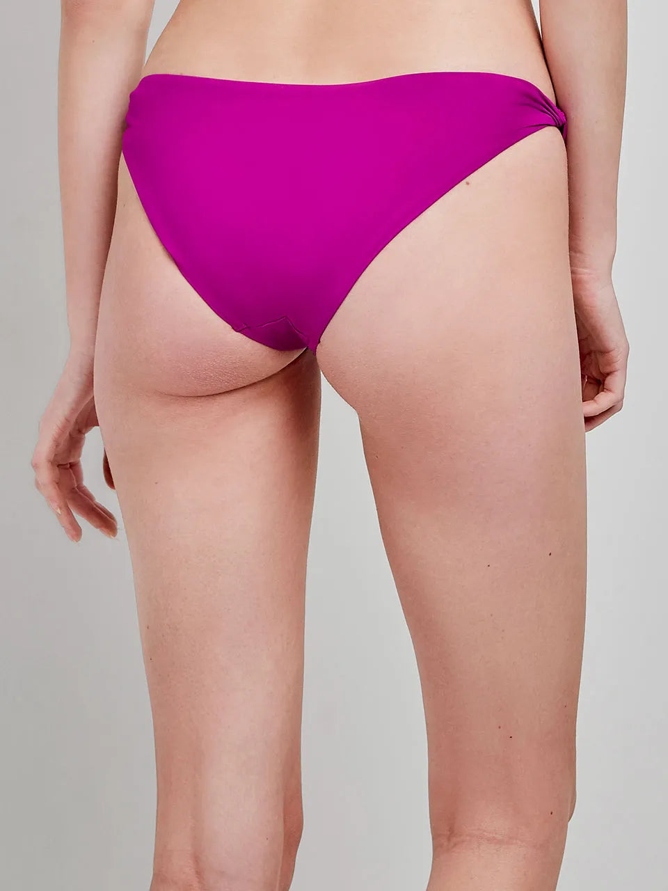 BIKINI TRIANGULAR BRAGUITA DETALLE NUDO BASIC PURPLE