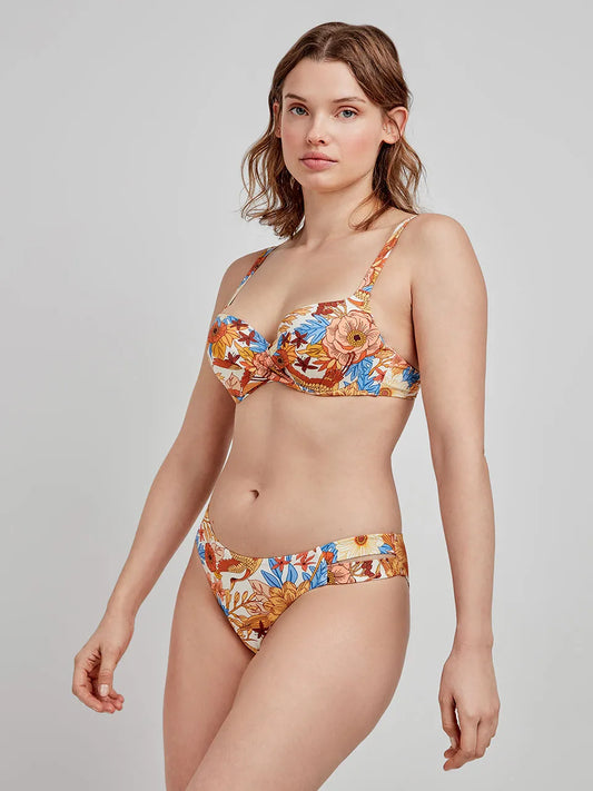 BIKINI CAPACIDAD ESTAMPADO RETRO FLORAL
