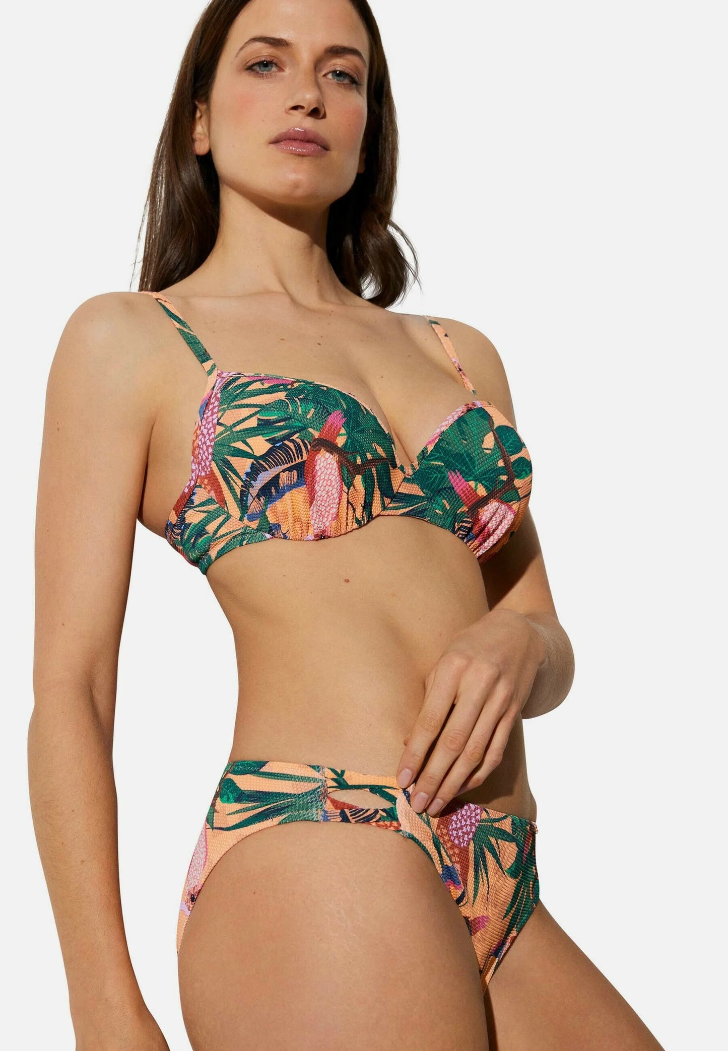 BIKINI ARO BRAGA MINI TEJIDO MICROPIQUE