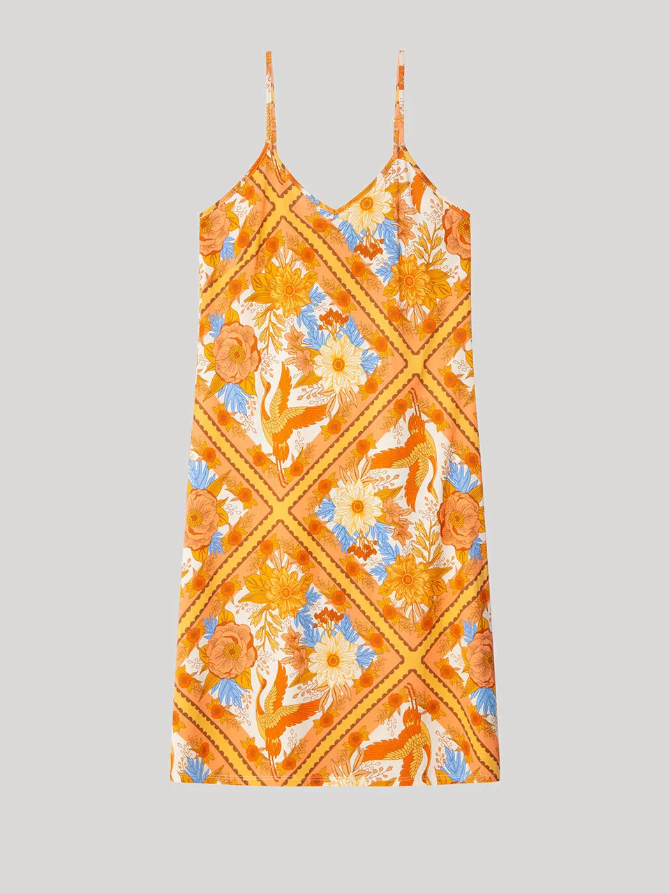 CAMISON MIDI ESTAMPADO ORIENTAL