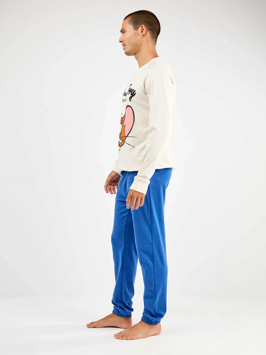 PIJAMA MANGA LARGA HOMBRE MERGED TOM & JERRY