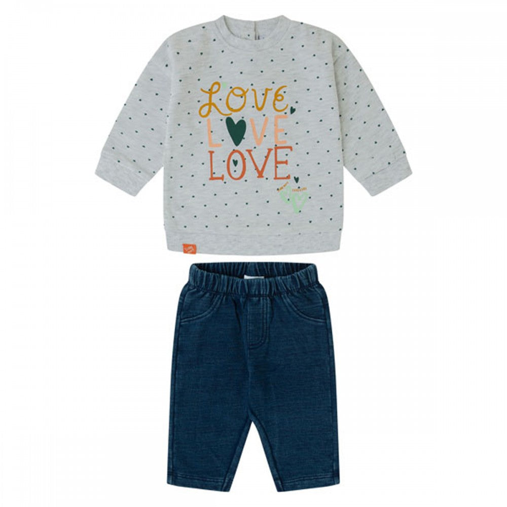 CONJUNTO INFANTIL 2 PIEZAS LOVE
