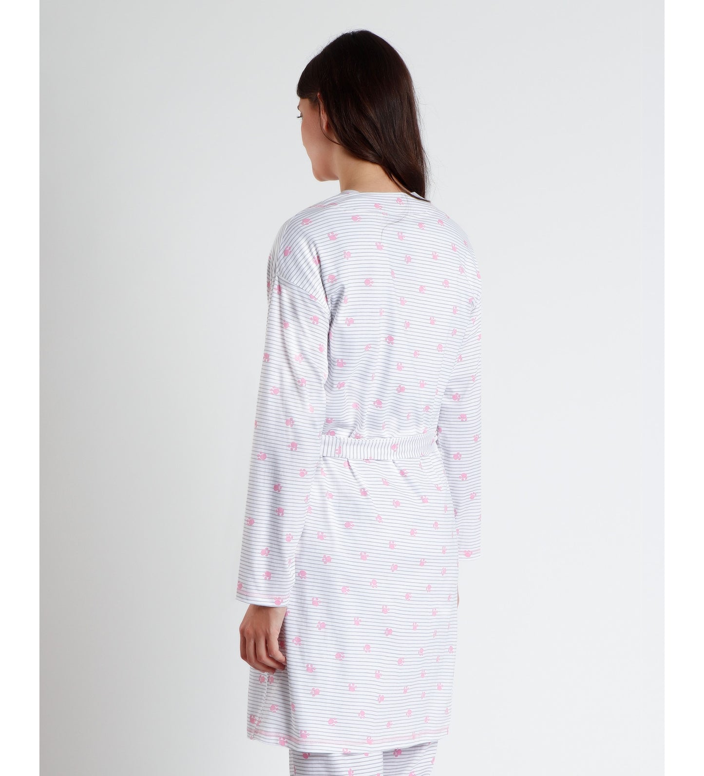 BATA MANGA LARGA MATERNITY DALMATAS