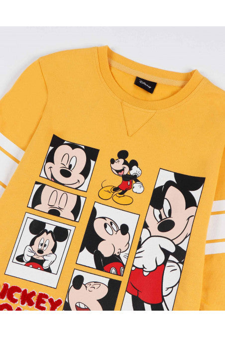 PIJAMA INFANTIL NIÑO VIÑETAS DE MICKEY MOUSE