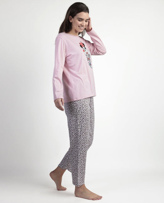 PIJAMA MANGA LARGA MUJER MINNIE SKIN