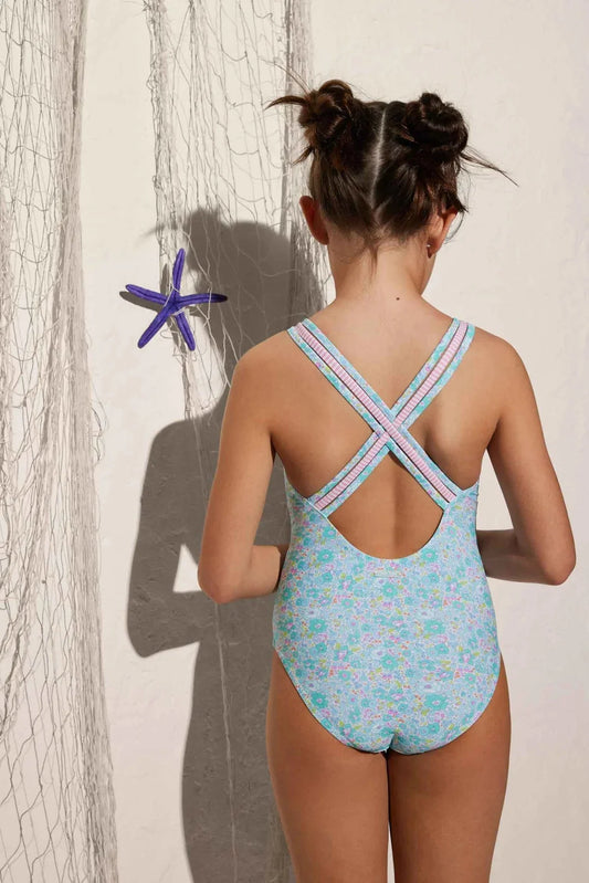 BAÑADOR SKY FLOWERS