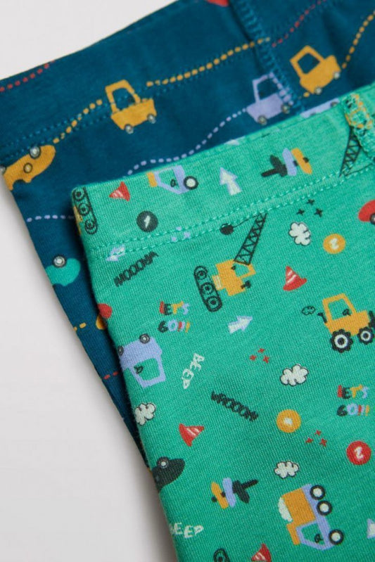 PACK-2 BOXERS INFANTILES WROOM CARS