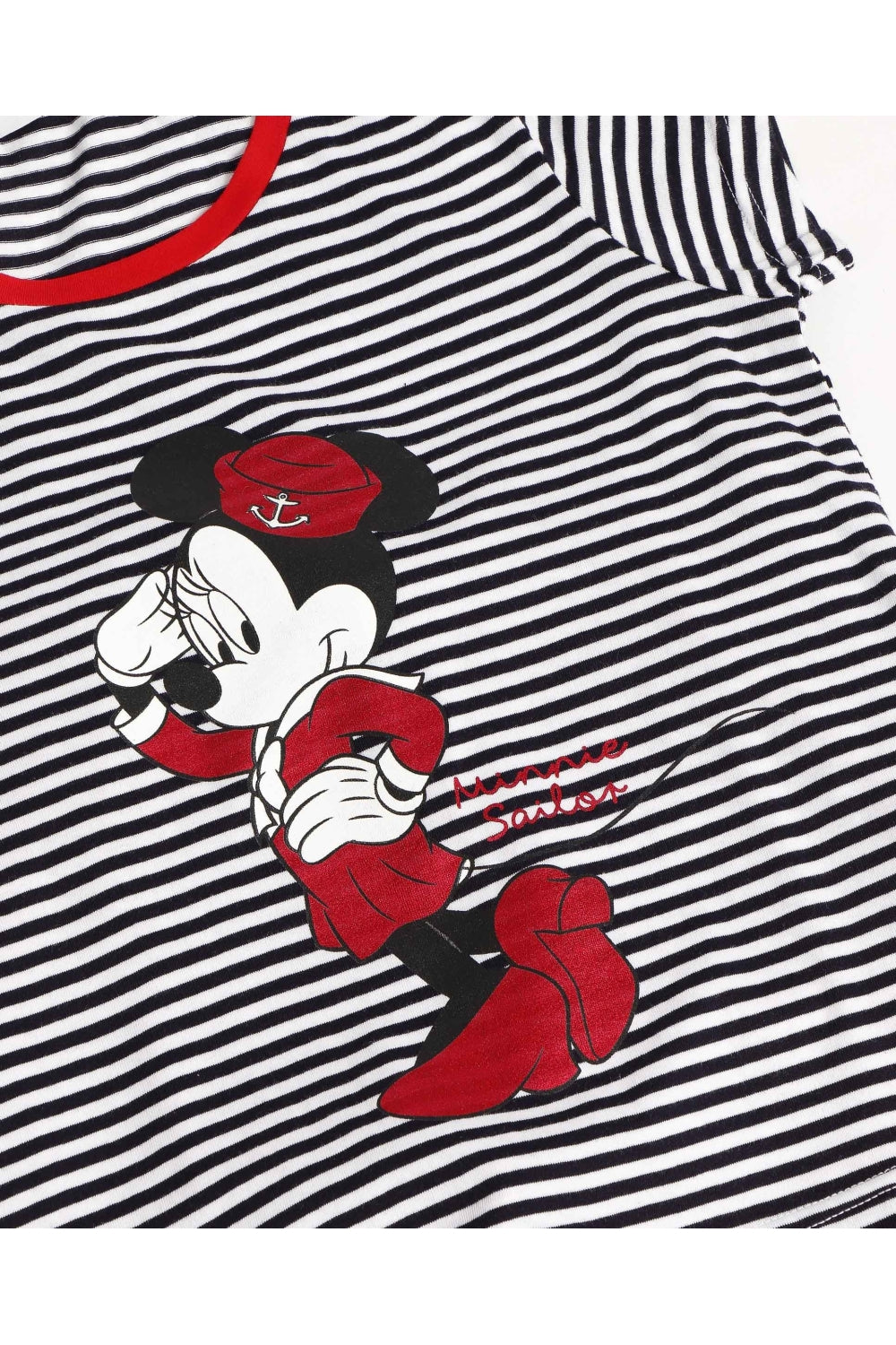 PIJAMA INFANTIL MANGA CORTA PANTALON PESQUERO NIÑA MINNIE SAILOR