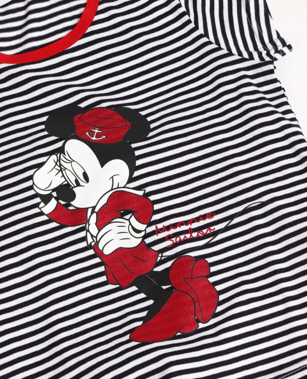 PIJAMA INFANTIL MANGA CORTA PANTALON PESQUERO NIÑA MINNIE SAILOR