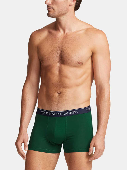 PACK-3 BOXERS STRETCH CLASSIC TRUNKS RALPH LAUREN 99100