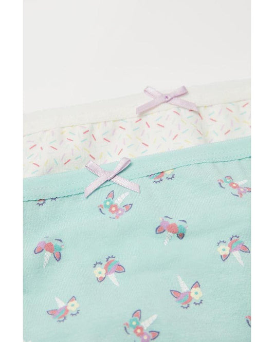 PACK-2 BRAGAS INFANTILES UNICORNIOS Y ESTAMPADO
