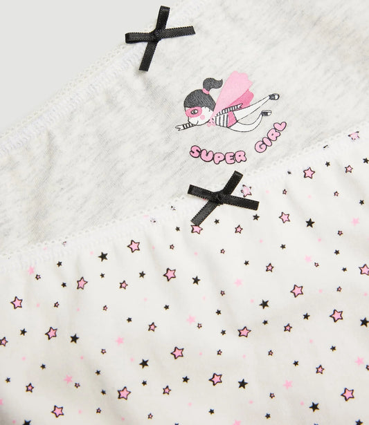 PACK-2 BRAGAS INFANTILES SUPER GIRL